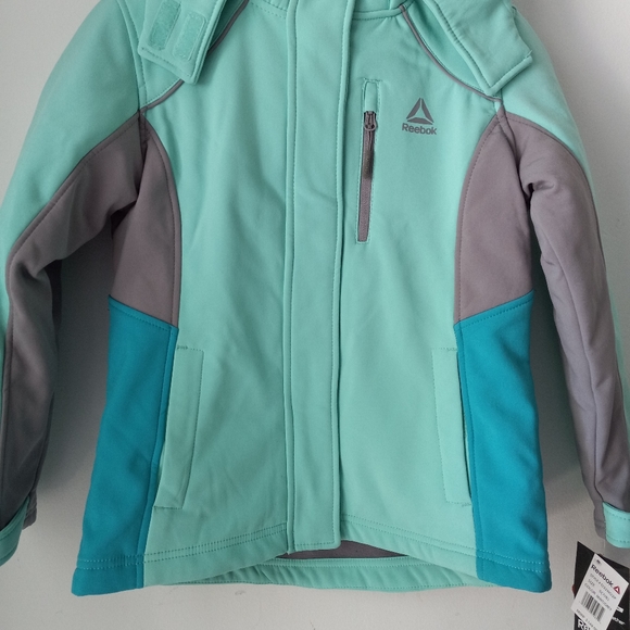 COPY - Reebok Little & Big Girls Hooded Heavyweight 3-In -1 Jacket - Picture 3 of 12